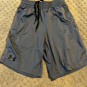 Under Armour gray shorts. Men size small.